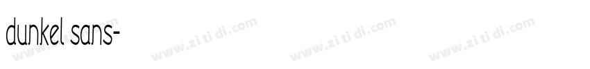 dunkel sans字体转换 dunkel sans字体转换